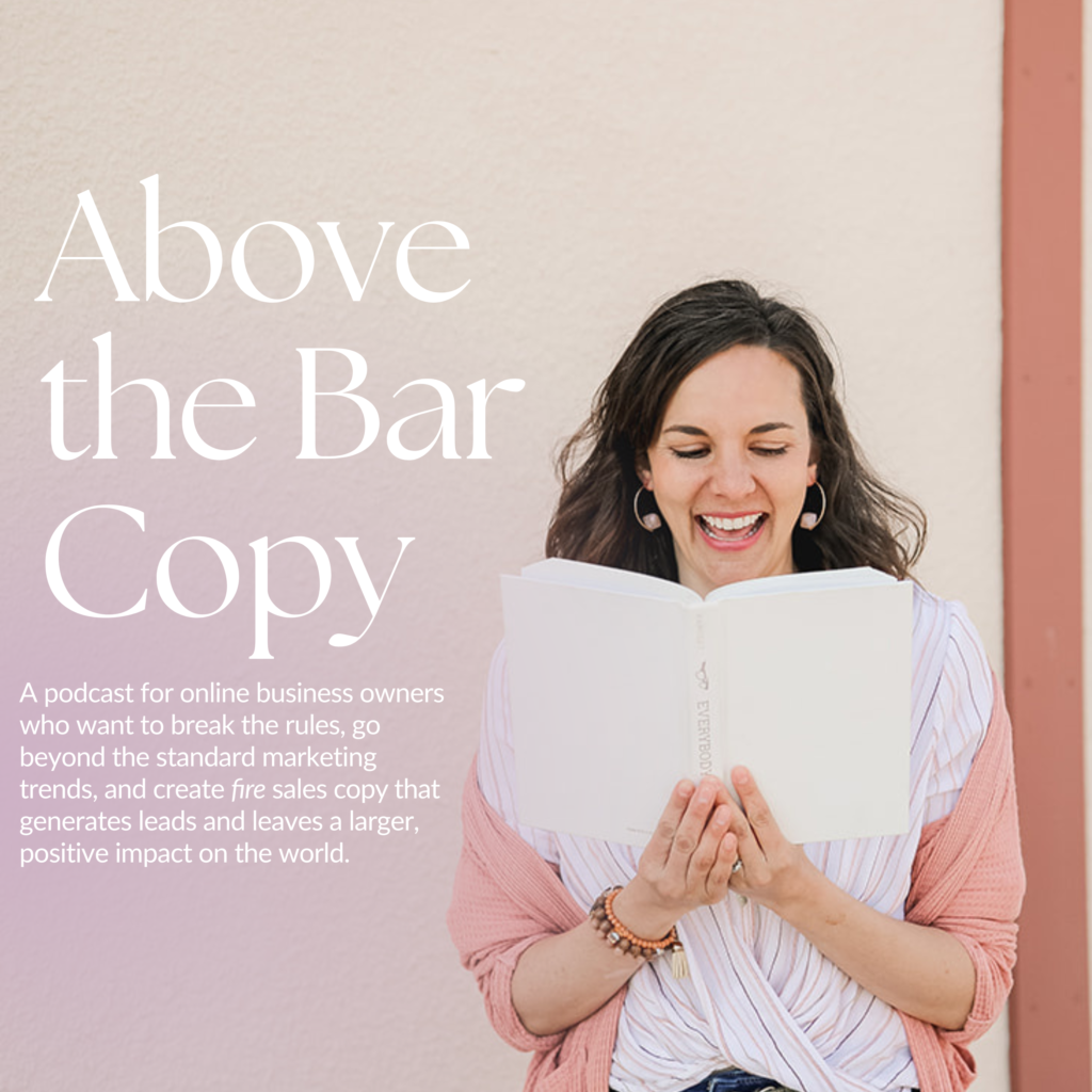 Episode #26 of Above the Bar Podcast | Creating content you *know* your clients want to read, with SEO expert Nina Gibson